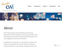Tablet Screenshot of ewi-omaha.org